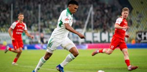 Betclic 1. Liga: Lechia Gdask - Pogo Siedlce n/z Camilo Mena 21.08.2026 / fot. Mateusz Sodkowski / KFP / Trojmiasto.pl