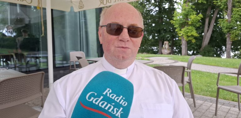 ksiądz Robert Hetzyg (fot. Radio Gdańsk/Anna Rębas)