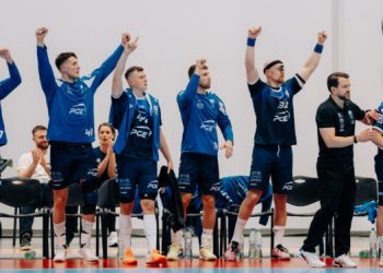 Szczypiorniści PGE Wybrzeża Gdańsk zaczęli sezon od dwóch wygranych w pierwszych trzech kolejkach sezonu. (Fot. materiały prasowe Lotto Superligi)