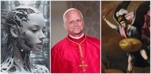 zdjęcie: AI i Papieza, Różaniec i Archanioła MIchała