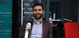 Na zdjęciu znajduje się dr Marcin Michalak.
