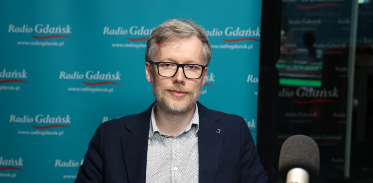 Gość audycji, dr hab. n. med. z Jarosław Dulski z Katedry i Kliniki Neurologii Gdańskiego Uniwersytetu Medycznego. (fot. Radio Gdańsk/Kajetan Krasowski)