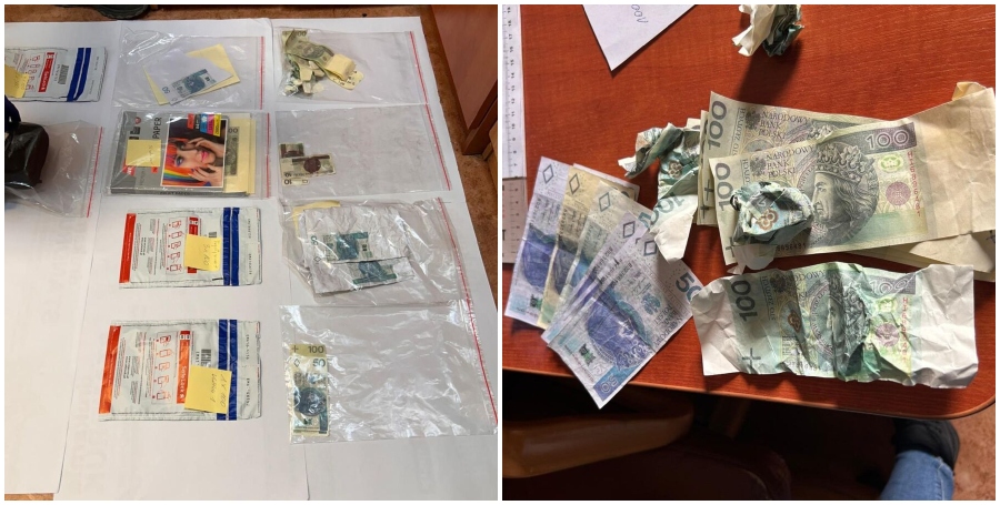 Drukowali fałszywe banknoty - policjanci zatrzymali dwóch mężczyzn grozi im do 25 lat pozbawienia wolości