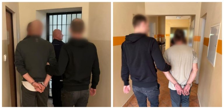 Drukowali fałszywe banknoty - policjanci zatrzymali dwóch mężczyzn grozi im do 25 lat pozbawienia wolości