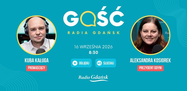 Aleksandra Kosiorek, prezydent Gdyni, będzie "Gościem Radia Gdańsk" (fot. Radio Gdańsk)