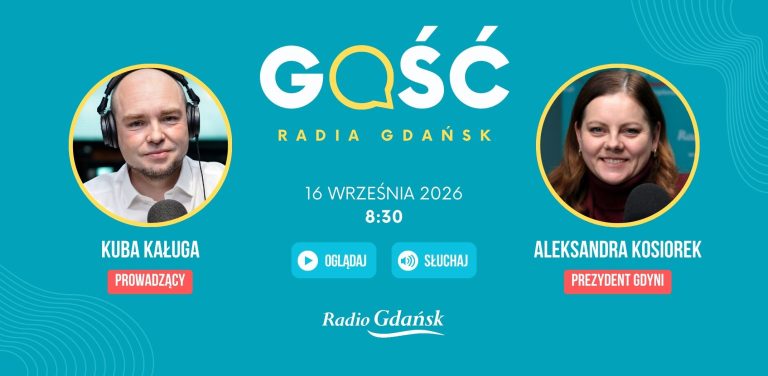 Aleksandra Kosiorek, prezydent Gdyni, będzie "Gościem Radia Gdańsk" (fot. Radio Gdańsk)