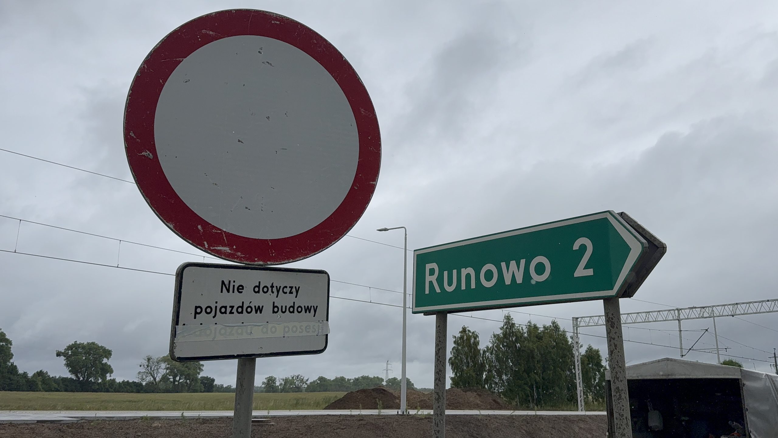 „Droga widmo” w powiecie słupskim
