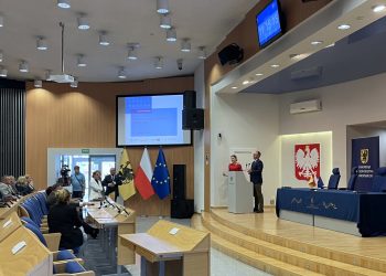 Na zdjęciu sala sejmiku urzędu marszałkowskiego. Obrady z dnia 18.09.