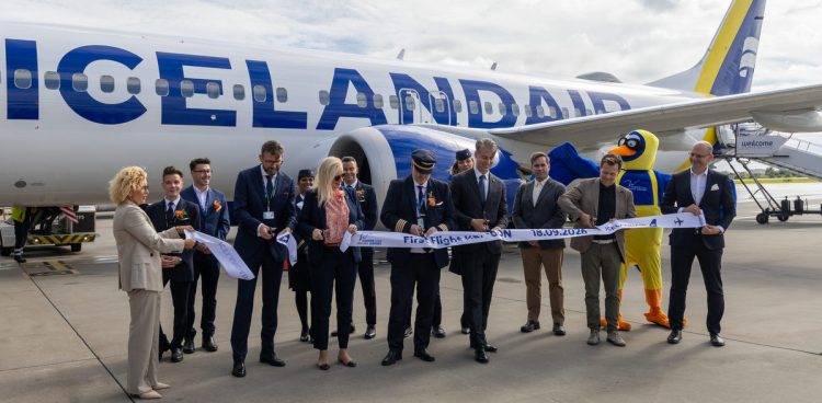 Inauguracja nowego połączenia między Gdańskiem a Islandią (fot. KFP/Anna Rezulak)