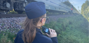 Śmiertelny wypadek na torach w Reblinie koło Słupska (Fot. mat.pras./policja)