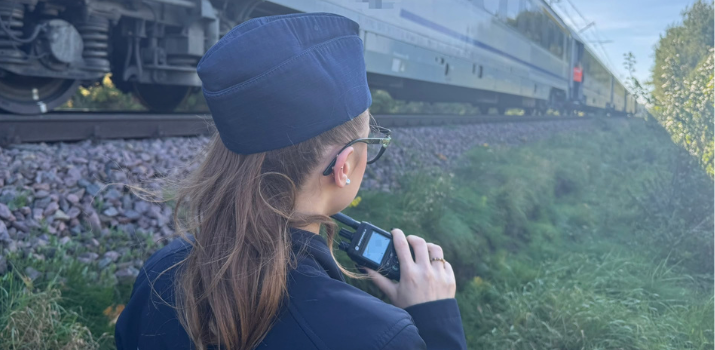 Śmiertelny wypadek na torach w Reblinie koło Słupska (Fot. mat.pras./policja)