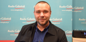 Kamil Jankowski ze Stowarzyszenia Genealogów i Regionalistów Polskich "Korzenie" (fot. Radio Gdańsk)