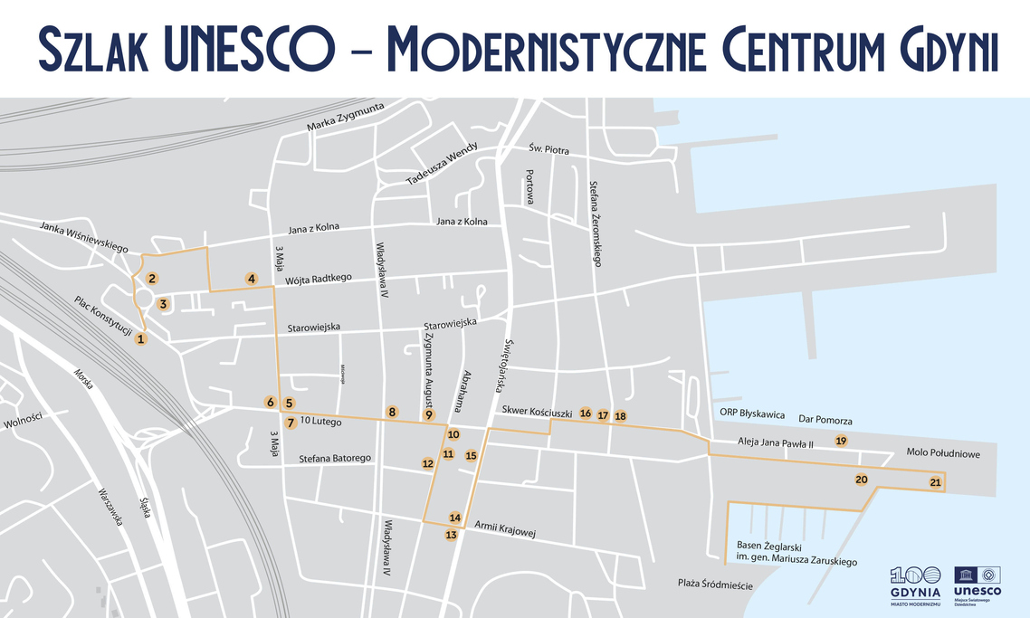 Szlak UNESCO w Gdyni