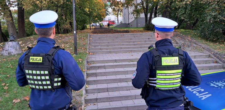 Policjanci w Kościerzynie