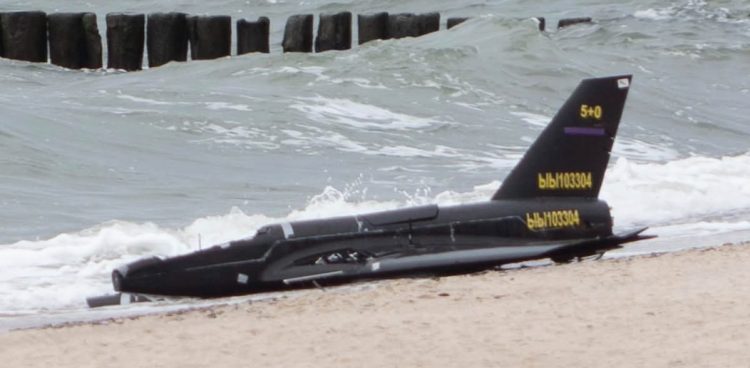 Znaleziony na plaży dron to Gerbera 2