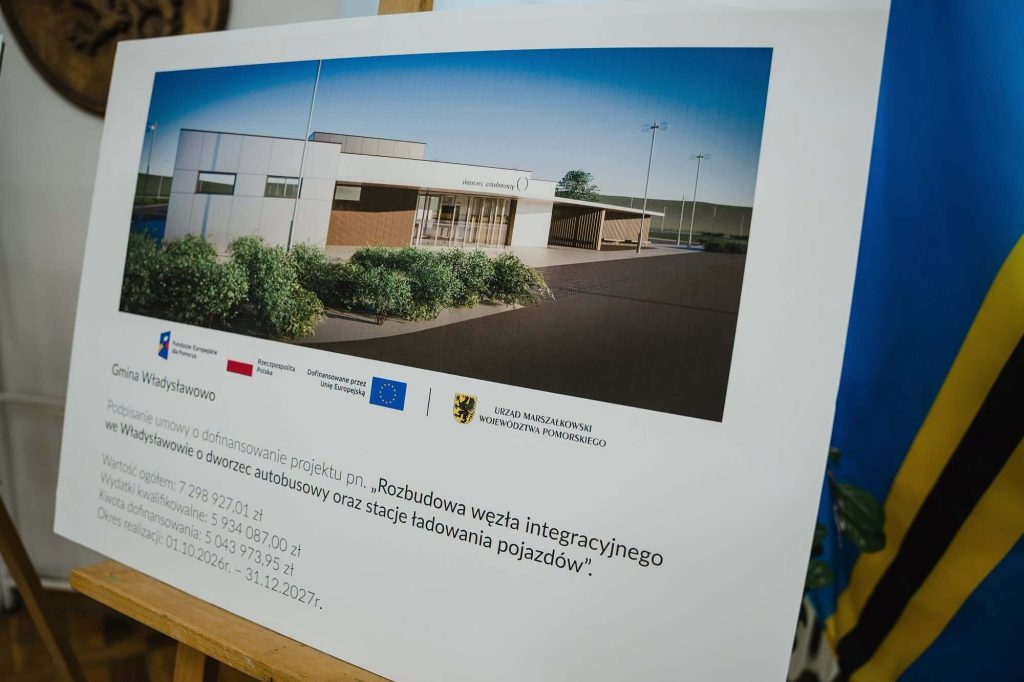 Budowa dworca autobusowego we Władysławowie pochłonie ponad 7 milionów złotych