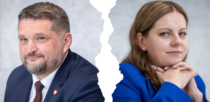 Tadeusz Szemiot i Aleksandra Kosiorek