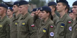 W Ustce trwają manewry kadetów szkół wojskowych
