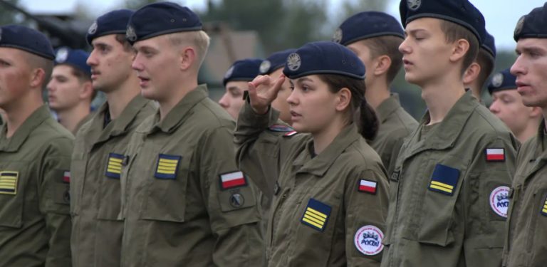 W Ustce trwają manewry kadetów szkół wojskowych