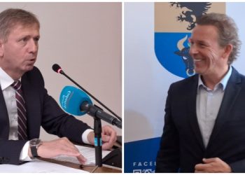 Na zdjęciu Witold Ossowski i Marek Szczepański