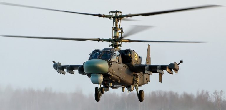Rosyjski śmigłowiec Kamov Ka-52
