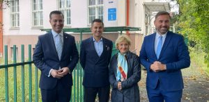 Konferencja dotycząca wydziału zamiejscowego Ksiąg Wieczystych Sądu Rejonowego w Wejherowie z lokalizacją w Pucku