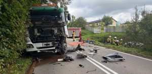 Śmiertelny wypadek w Borucinie - miejsce zdarzenia