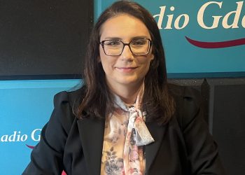 Urząd Morski w Słupsku odbudowuje zespół - poinformowała na naszej antenie dyrektorka placówki Na zdjęciu Joanna Sędzińska w Studiu Słupsk Radia Gdańsk