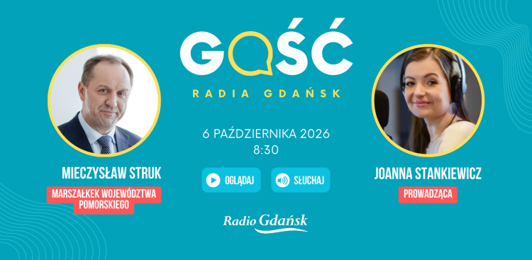 Mieczysław Struk będzie gościem Joanny Stankiewicz w "Gościu Radia Gdańsk"