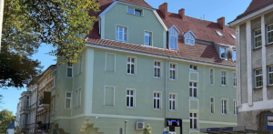 Jedna z odnowionych kamienic (Fot. UM Słupsk)