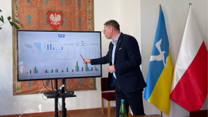 Wiceprezydent Sopotu Michał Banacki.   (Fot. Radio Gdańsk/Tymon  Nieśmiałek