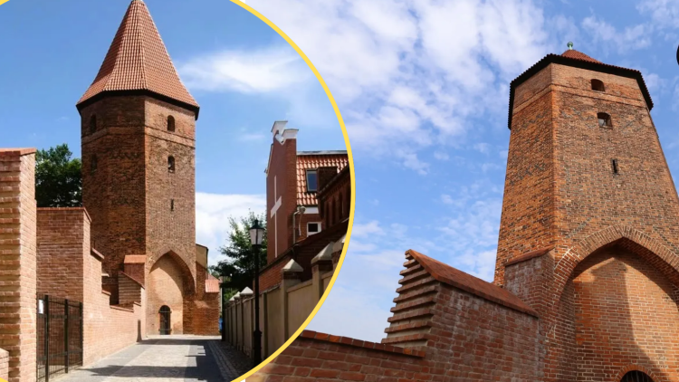 Na zdjęciu pokazana jest Baszta Bluszczowa w Lęborku