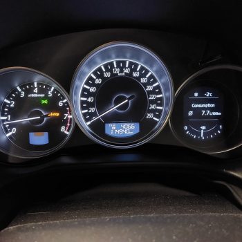 Temperatura na ul. Hutniczej w Gdyni (fot. słuchacze Radia Gdańsk)